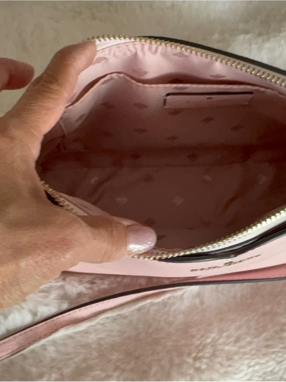 kate spade Pink Leather Crossbody Bag